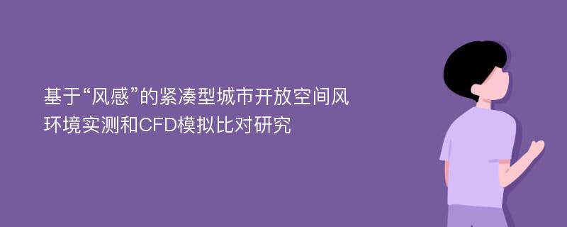 基于“风感”的紧凑型城市开放空间风环境实测和CFD模拟比对研究