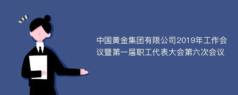 中国黄金集团有限公司2019年工作会议暨第一届职工代表大会第六次会议